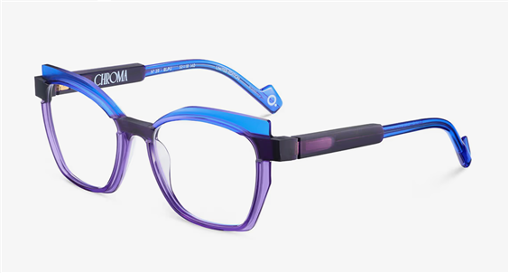 Montatura vista Etnia Barcelona Donna CHROMA CHR039 52 BLPU - CHR039 52 BLPU